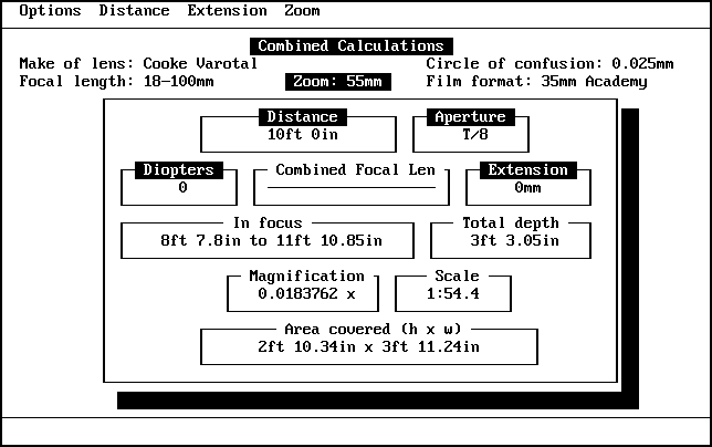 Cine Module Screenshot